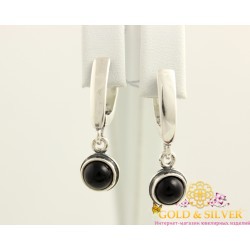 Серебряные серьги Изюминка 2410ч